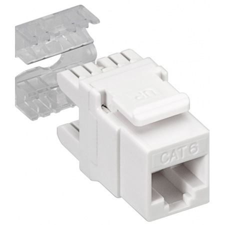 SNAP-IN TOMADA RJ45 CAT6 UTP 1MD